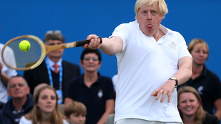Here's The UK's Next Prime Minister Boris Johnson Doing Sports